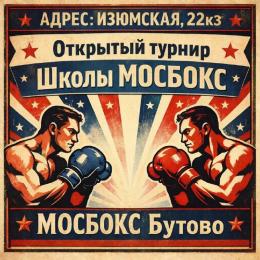 Открытый турнир Школы Мосбокс 27 сентября